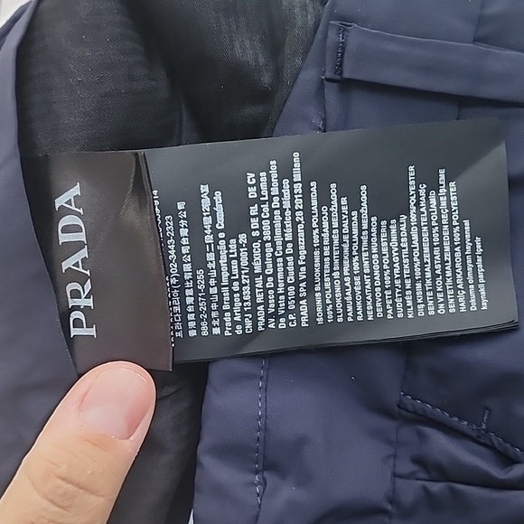 Prada Milano ACS1 Active Track Pants Troyser Size 48 - Picture 13 of 14